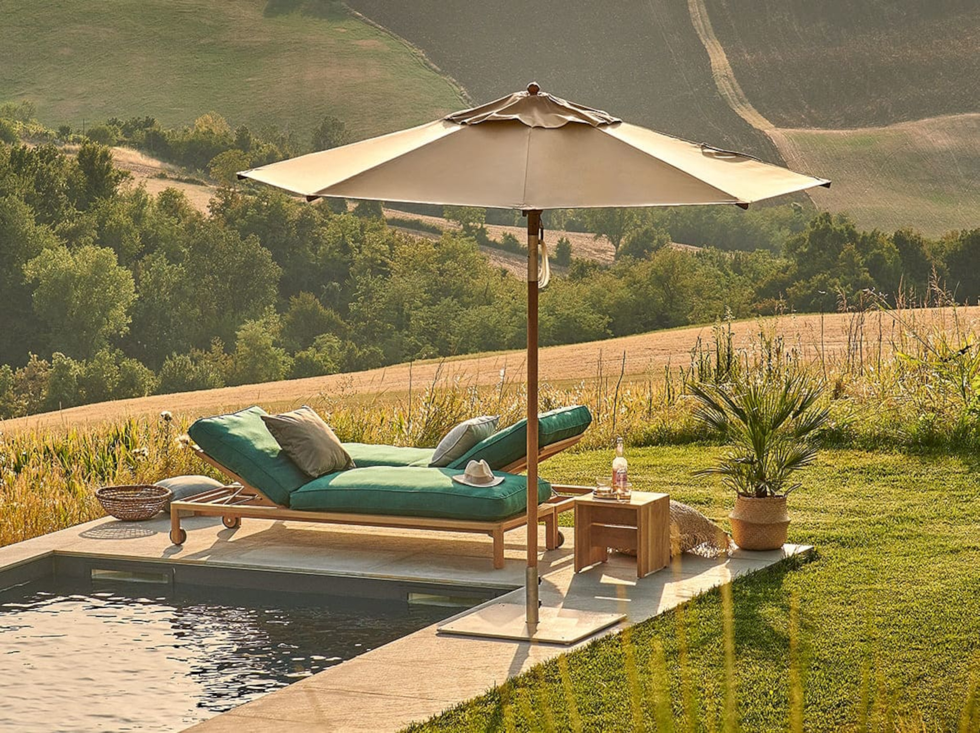 Gartenmöbel Fermob Chaise Longue Bistro